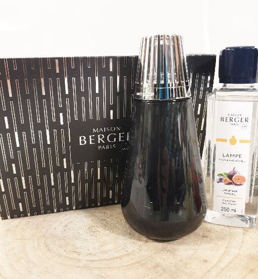 Paris Berger cofanetto bottiglia Amphora Noir con liquido omaggio