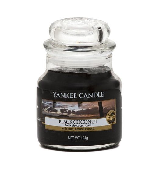Yankee Candle giara piccola black coconut