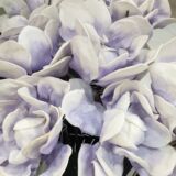Fiore di magnolia artificiale in silicone vari colori PA000079