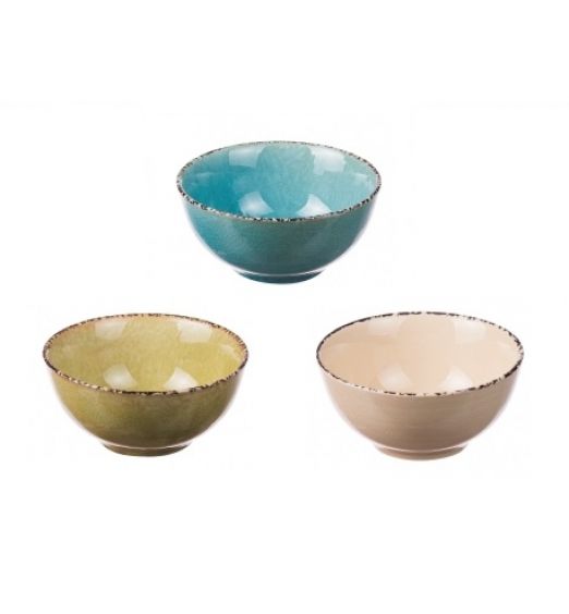 Ciotole coppe in ceramica in 3 colorazioni 62904