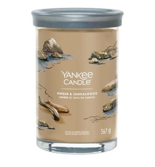 YCandle signature grande tumbler amber & sandalwood 1630050E