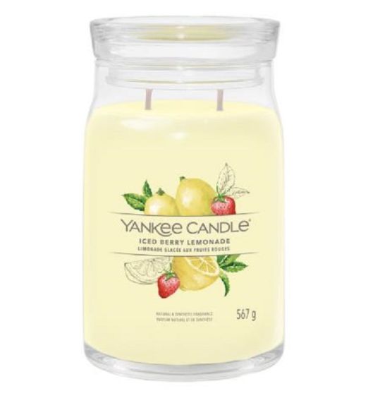 Yankee Candle signature large jar iced berry lemonade 1629983E