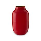 Decorazioni casa vasi realizzati in metallo rosso 30cm - 51.102.017