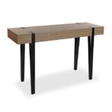 Tavolo consolle industrale in legno e metallo 20880085