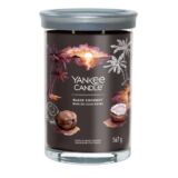 Candele profumate yankee candle black coconut tumbler 1724395E
