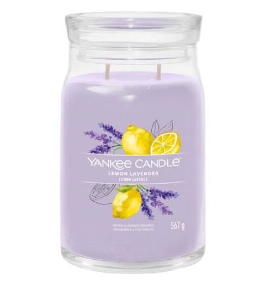 Yankee Candle candele profumate giara in vetro Lemon Lavender 1629970E