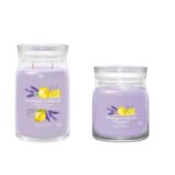 Yankee Candle candele profumate giara in vetro Lemon Lavender