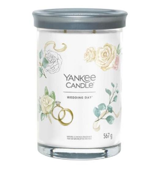 Yankee candle candela profumata wedding day tumbler 1724394E