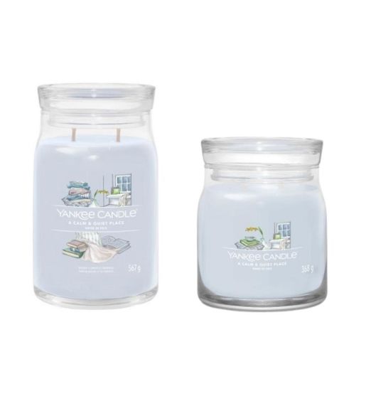 Yankee candle offerte A Calm & Quiet Place candele giara