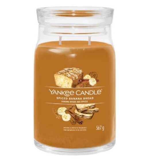 Candele yankee candle fragranza Spiced Banana Bread 1629991E