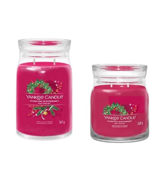 Candela Yankee Candle Sparkling Winterberry