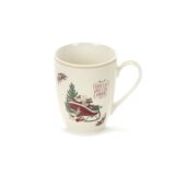Mug natalizia Nuvole di stoffa in ceramica Holly Jolly BGQ231401-6